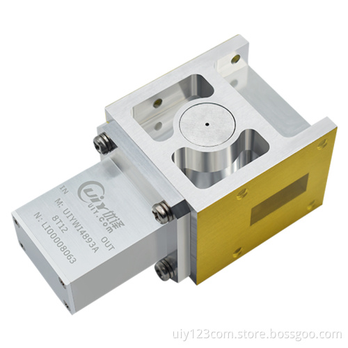 WR90 BJ100 X Band 8.0 to 12.0GHz RF Waveguide Isolators with High Isolation 18dB